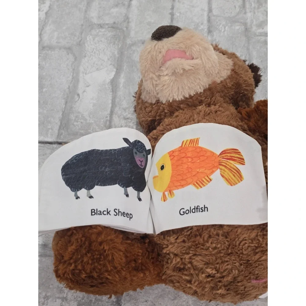 World of Eric Carle Hear Bear Roar Sound Book Battery Plush Bear Book VIDEO